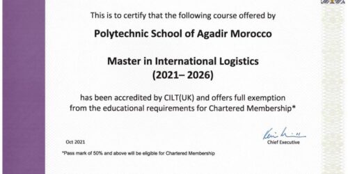 L’école Polytechnique décroche la certification internationale CILT !