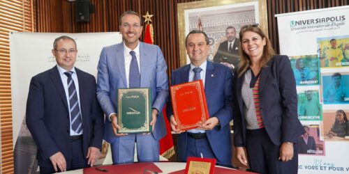 L’Université Internationale d’Agadir adhère à la Fondation Mohammed VI
